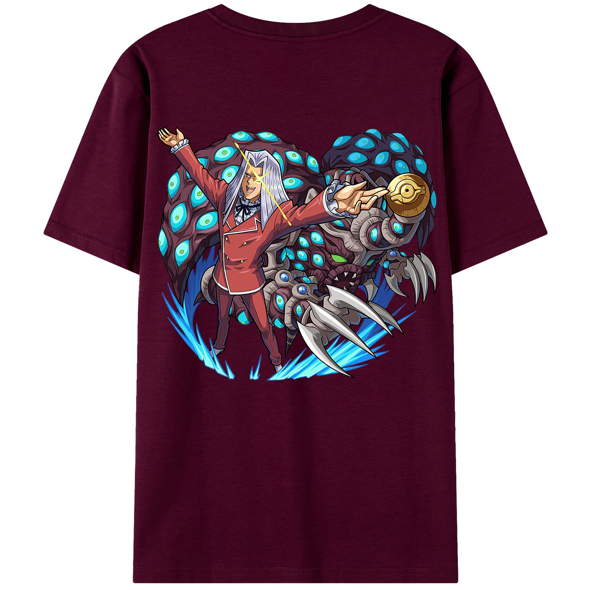 （画像用） 遊☆戯☆王 Yu-Gi-Oh! レディース半袖Tシャツ(バックプリント)